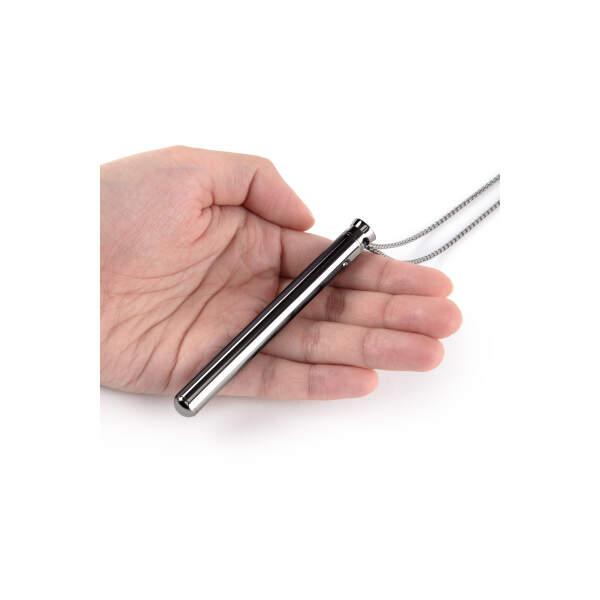 Le Wand - Necklace Vibe - Ketting  - Vibrator - Stainless Steel - Zwart - Afbeelding 2