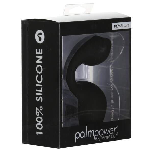 Palm Power - Extreme Curl - Vibrator Opzetstuk - Siliconen - Zwart - Afbeelding 5