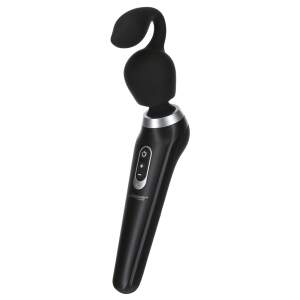 Palm Power - Extreme Curl - Vibrator Opzetstuk - Siliconen - Zwart