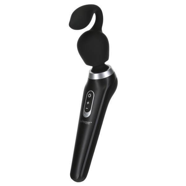 Palm Power - Extreme Curl - Vibrator Opzetstuk - Siliconen - Zwart