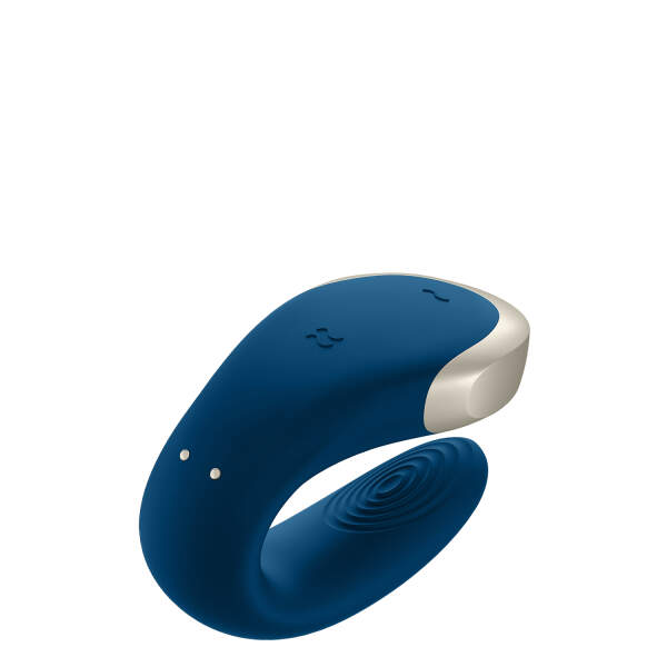 Satisfyer - Double Love - Partner Vibrator - Met App - Blauw - Afbeelding 4