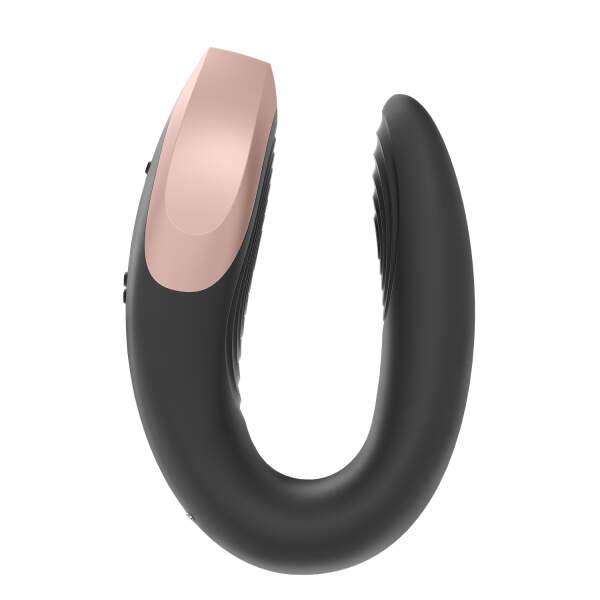 Satisfyer - Double Love - Partner Vibrator - Met App - Zwart - Afbeelding 3
