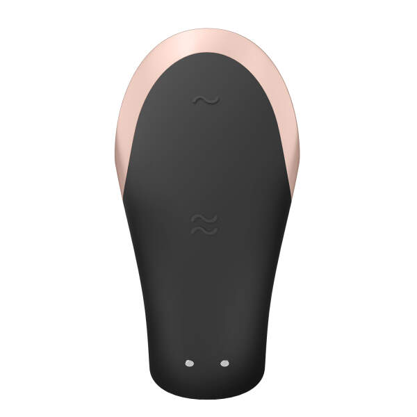 Satisfyer - Double Love - Partner Vibrator - Met App - Zwart - Afbeelding 4