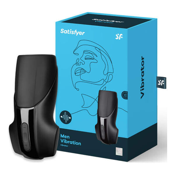 Satisfyer - Men Vibration - Masturbator - 14 Vibratiestanden - Zwart - Afbeelding 6
