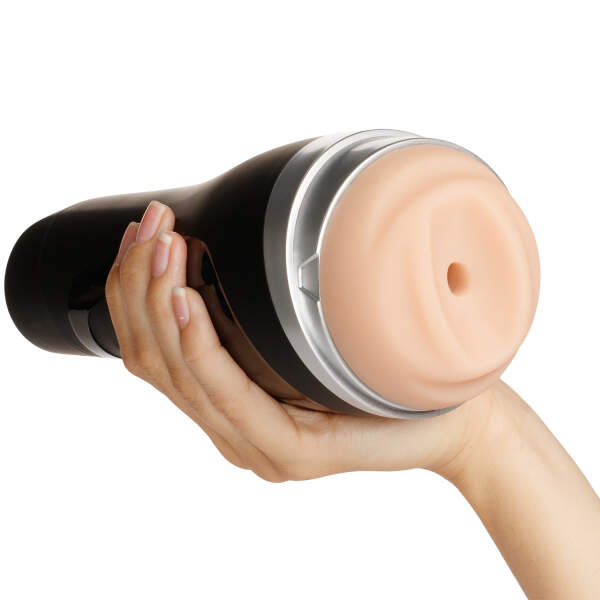 Satisfyer - Men Silver Classic - Masturbator - Siliconen - Zilver - Zwart - Afbeelding 2