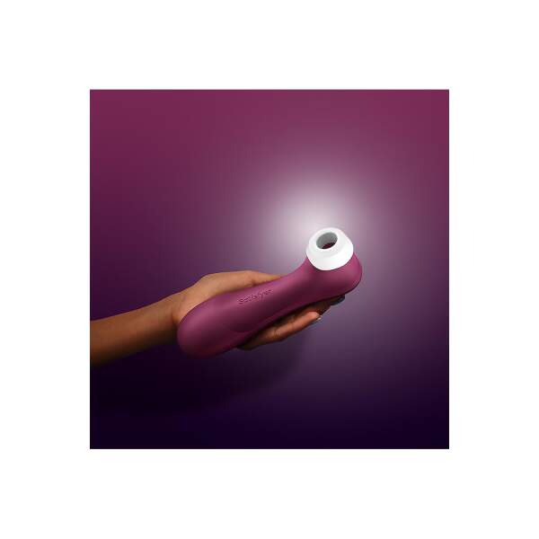 Satisfyer - Pro 2 Generation 3 - Liquid Air Technology - Vibraties - Met App - Wijnrood - Afbeelding 3