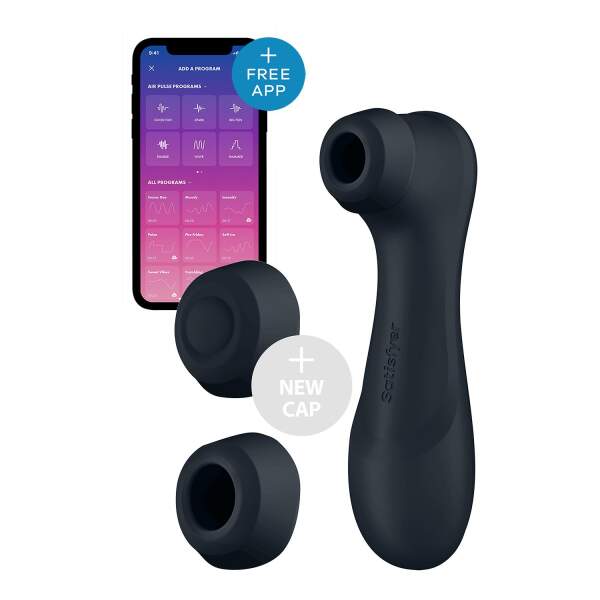 Satisfyer - Pro 2 Generation 3 - Liquid Air Technology - Vibraties - Met App - Donkergrijs