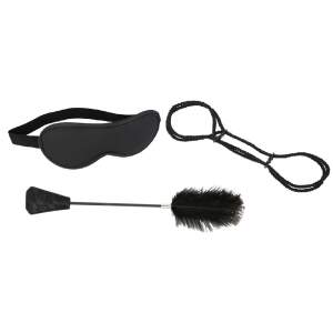 Darkness & Fetish Submissive - BDSM beginner set - Zwart