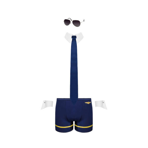 Obsessive - Piloot - 4-delig - Wit - Goud - Blauw - Afbeelding 3