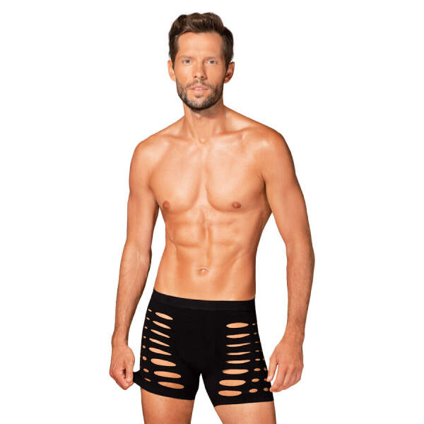 Obsessive - Short - Shredded - Zwart