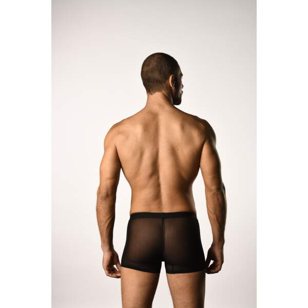 Benno Von Stein - Temoro - Short - PU-Leer - Gaas - Zwart - Afbeelding 4