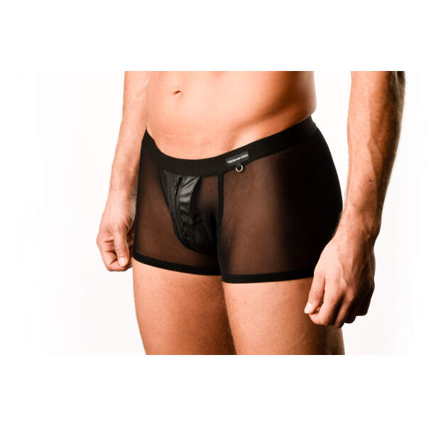 Benno Von Stein - Temoro - Short - PU-Leer - Gaas - Zwart - Afbeelding 5