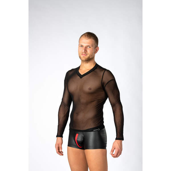Benno Von Stein - Stylan Shirt - Nauwsluitend - Gaas - Zwart - Afbeelding 2