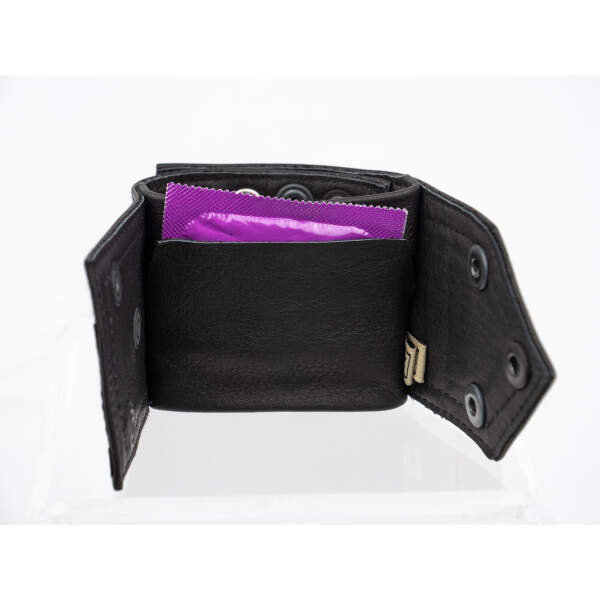 Benno von Stein - Chrystos 04 - Wallet - Cuffs - Studs - Leer - Zwart - Afbeelding 5