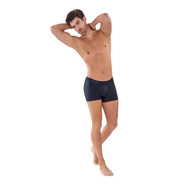 Clever Moda - Classic Match Boxer - Zacht Microvezel - Brede Band - Zwart - Afbeelding 4