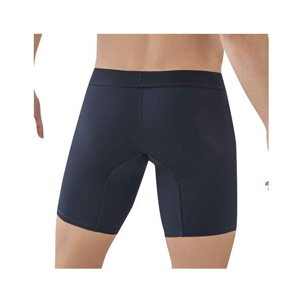 Clever Moda - Classic Match Long Boxer - Zacht Microvezel - Lange Pijpen - Zwart - Afbeelding 2