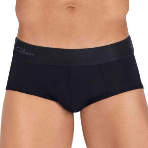 Clever Moda - Objetives Piping Brief - Zacht Microvezel - Zwart