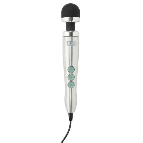 DOXY - Die Cast 3 - Wand Massager - Met Snoer - Brushed Metal - Zilver - Afbeelding 2