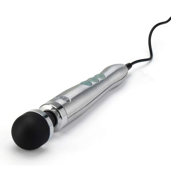 DOXY - Die Cast 3 - Wand Massager - Met Snoer - Brushed Metal - Zilver - Afbeelding 3