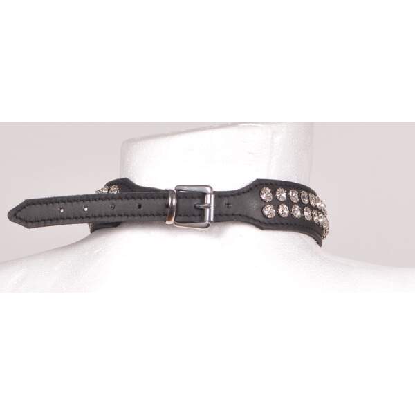 Collar Leer met Strass - Afbeelding 2