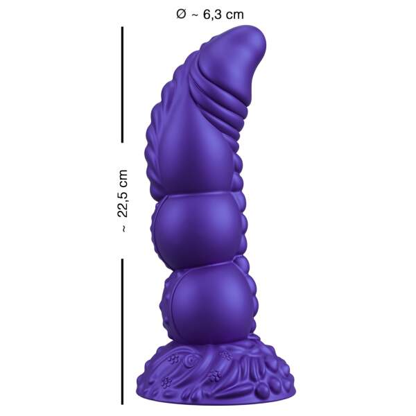 You2Toys - Beasty Cocks - Demon of Desire - Siliconen - Paars - Afbeelding 4