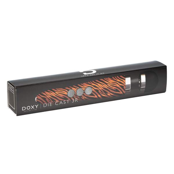 DOXY - Die Cast 3R - Wand Massager - Oplaadbaar - Oranje - Afbeelding 3