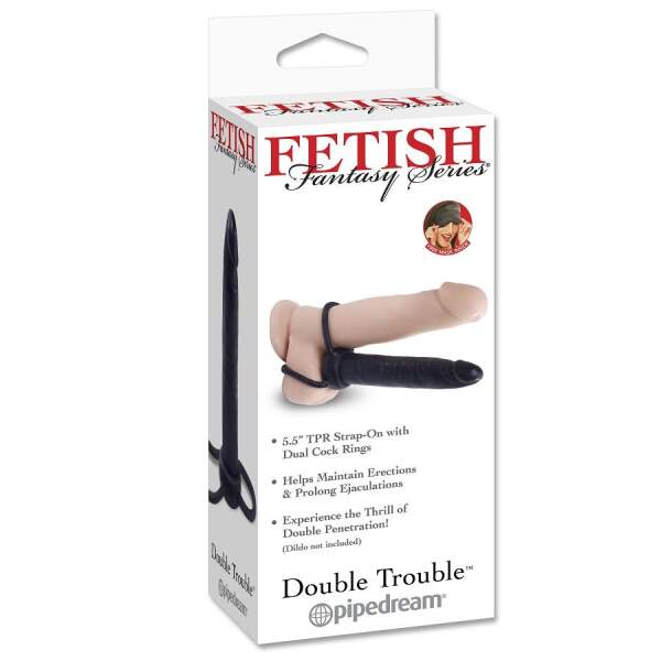 Double Trouble Strap-On Dildo - Afbeelding 3