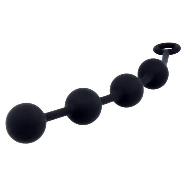 Nexus - Excite Anal Beads - Large - Siliconen - Zwart - Afbeelding 2