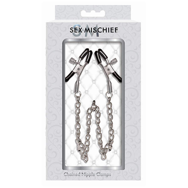 Verstelbare Tepelklemmen met Ketting - Sex & Mischief - Afbeelding 2