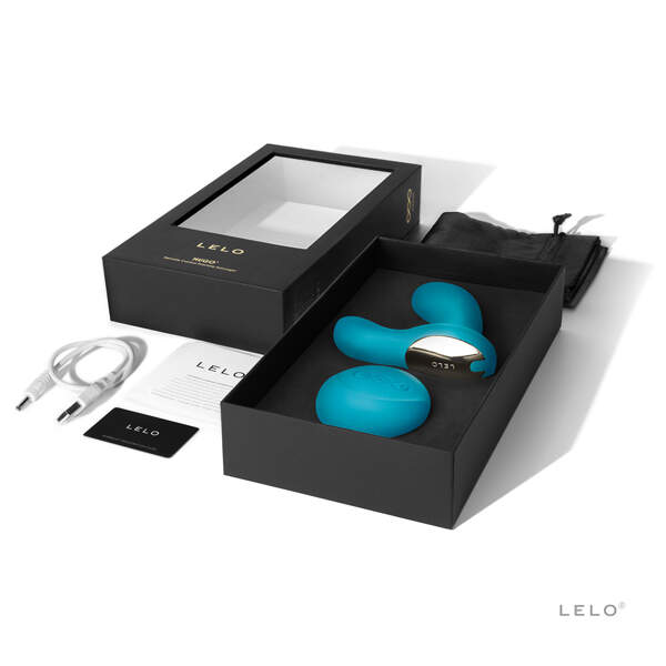 Lelo - Hugo Prostate Massaging Vibrator - Ocean Blue - Afbeelding 2