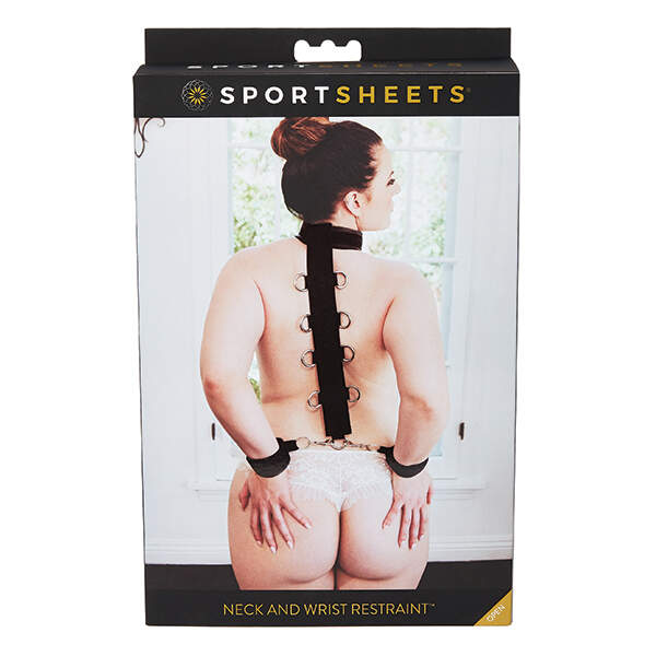Sportsheets - Bondage - Polsen - Nek - Zwart