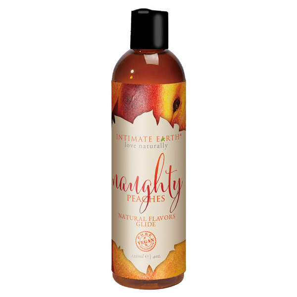 Intimate Earth - Naughty Peaches - Glijmiddel - Perzik - Waterbasis
