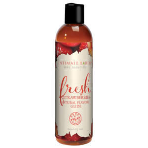 Intimate Earth - Fresh Strawberries - Glijmiddel - Aardbei - Waterbasis