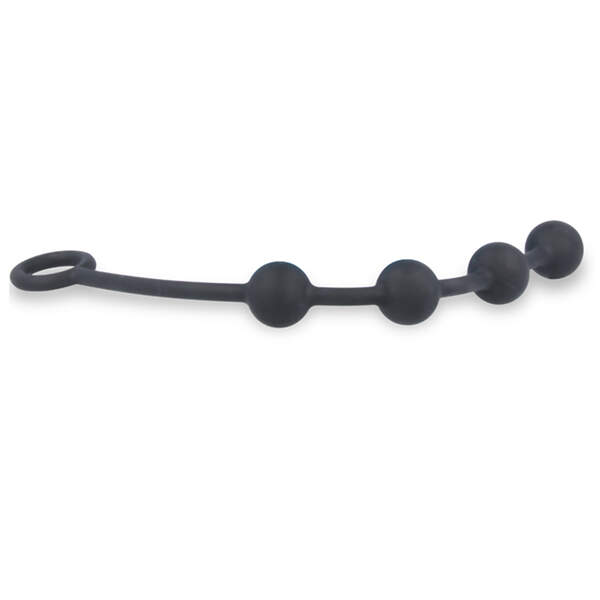 Nexus - Excite Anal Beads - Small - Siliconen - Zwart - Afbeelding 3
