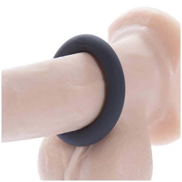 Siliconen Cock Ring - Fifty Shades of Grey