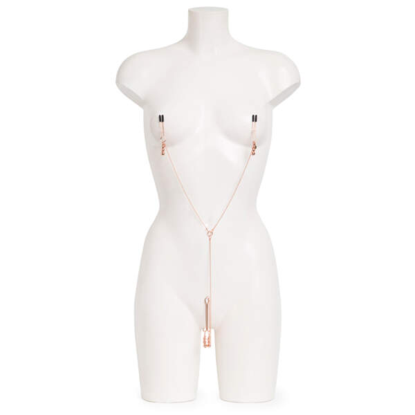 Fifty Shades of Grey - Tepelklemmen - Clitoris Klem - Ketting