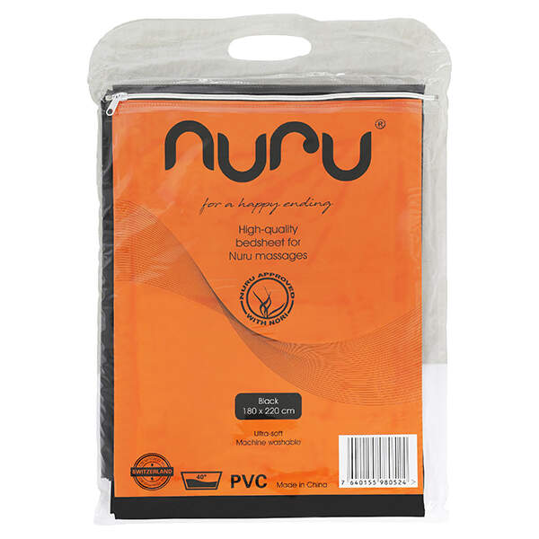 Nuru - PVC Laken - Zwart - Afbeelding 2