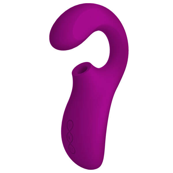 Lelo - Enigma - Dual Stimulation - Clitoris en G-spot Stimulator - Paars - Afbeelding 3