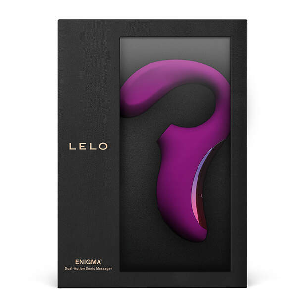 Lelo - Enigma - Dual Stimulation - Clitoris en G-spot Stimulator - Paars - Afbeelding 5