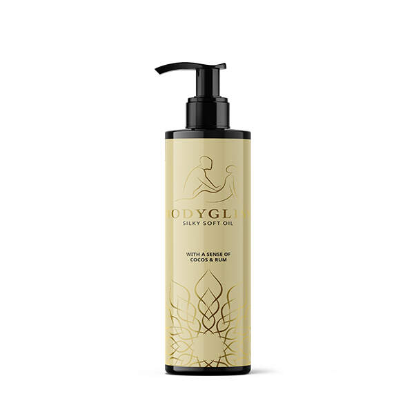Bodygliss - Massageolie - Glijmiddel - Silky Soft Oil - Cocos en Rum - Pinacolada - Afbeelding 3