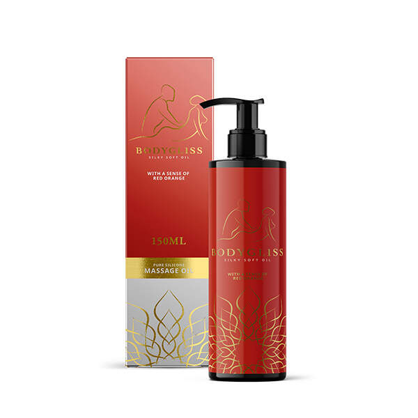 Bodygliss - Massageolie - Glijmiddel - Silky Soft Oil - Red Orange