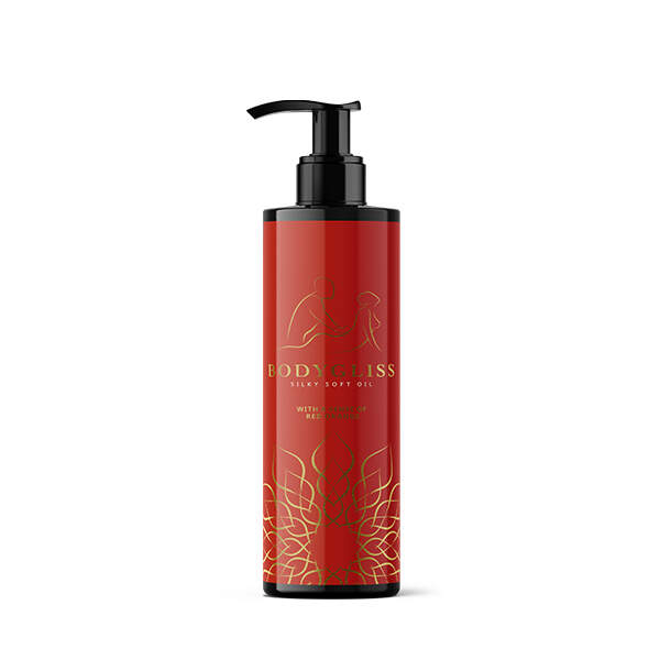 Bodygliss - Massageolie - Glijmiddel - Silky Soft Oil - Red Orange - Afbeelding 2