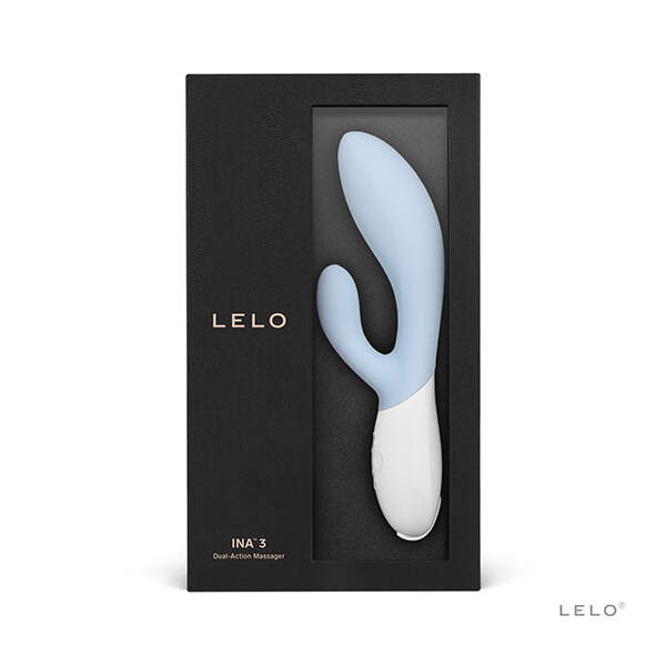 Lelo - Ina 3 - Rabbit Vibrator - Seafoam - Afbeelding 3