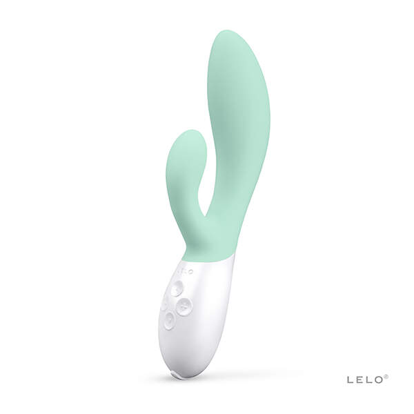 Lelo - Ina 3 - Rabbit Vibrator - Seeweed