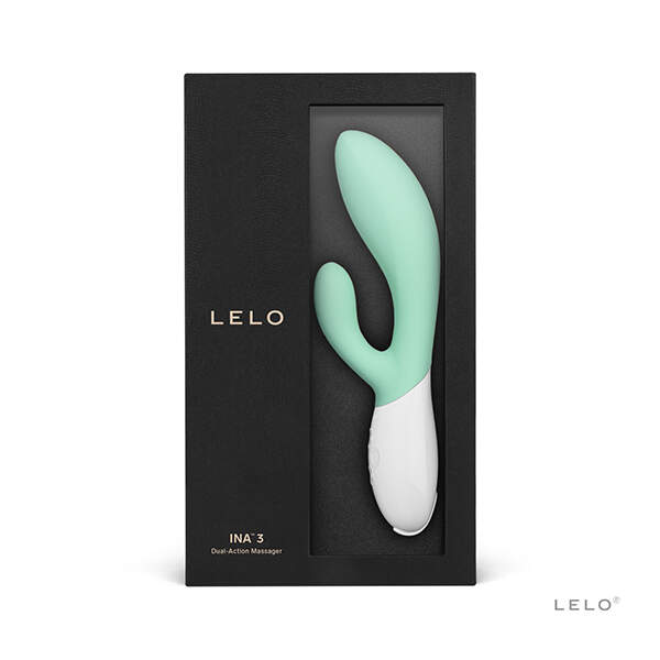 Lelo - Ina 3 - Rabbit Vibrator - Seeweed - Afbeelding 3
