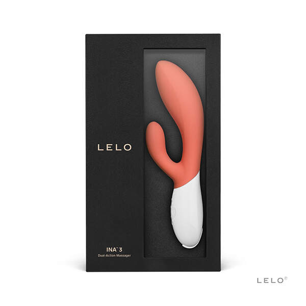 Lelo - Ina 3 - Rabbit Vibrator - Coral - Afbeelding 3
