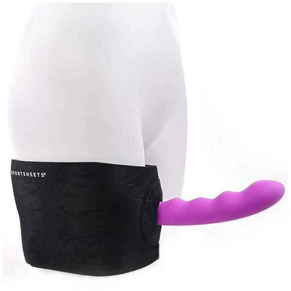 Sportsheets - Been Strap-On XL - Voorbindharnas - Neopreen - Zwart
