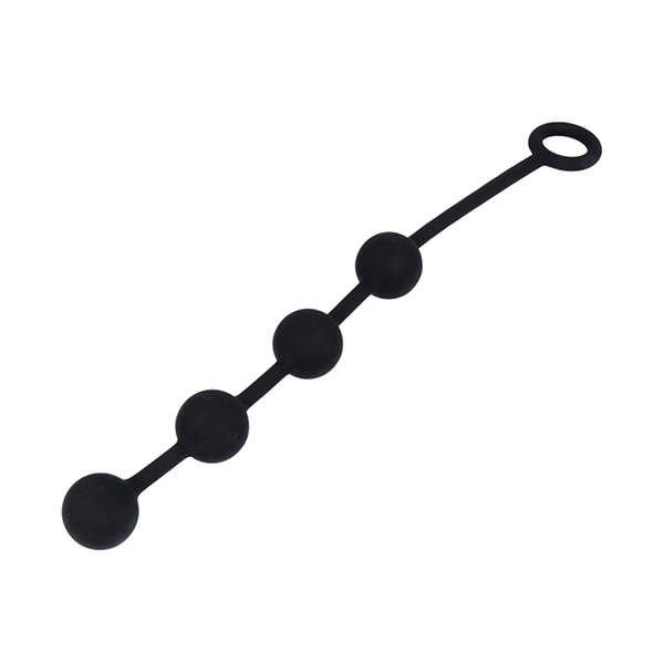 Nexus - Excite Anal Beads - Medium - Siliconen - Zwart - Afbeelding 3