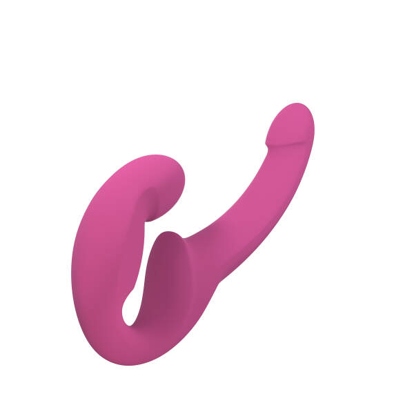 Fun Factory - Share Lite - Double Dildo - Voorbind Dildo zonder Harnas - Blackberry - Afbeelding 5