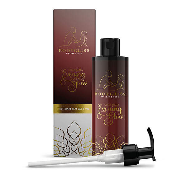 Bodygliss - Massageolie - Glijmiddel - Silky Soft Oil - Chia Bliss Evening Glow - Afbeelding 2
